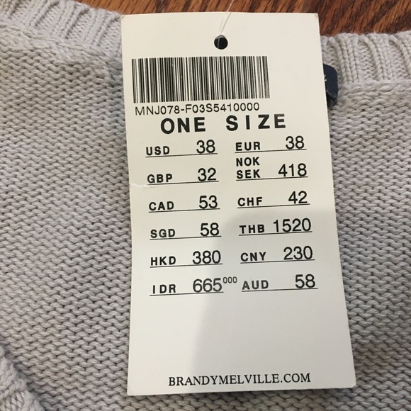 Purple Brandy Melville sweater - Picture 2 of 3